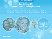 Tablet Screenshot of drjoelrutledge.com